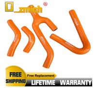 Silicone Radiator Hose Per KTM 250/300/380SX/EXC/MXC 1998-03 99 00 01 02 ORANGE
