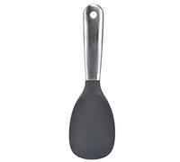 Silicone Rice Spoon with Hanging Hole | Heat Tolerant Up to 235℃ & Unscented | Secure Grip Ergonomic Handle for Cooking/Serving/Kitchen | Wholesome Secure Kitchen Supplies