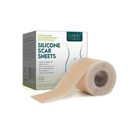Silicone Scar Plaster, Reusable, Professional for Scars Removal, Caesarean Section, Surgery, Keloid, Abdomen, Stretch Mark(4 Cm X 3 M Roll)