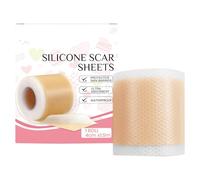 Silicone Scar Sheets - Protective Breathable Anti Itched Pads | Soft Silicone Tape Roll Burn Care, Skin Regeneration, Comfort and Healing Support for Personal Recovery, Body, and Home Wellness