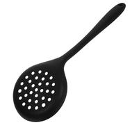 Silicone Schiumarola con Manico lungo Cucina Forato | Silicone Alimentare, Design a Fori Grandi, per Verdure e Ravioli, Riduce gli Schizzi Colore Casuale