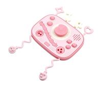 Silicone Sensory Activity Board - Fine Motor Toy for Travel Play | Soft Flexible Material with Textured Elements, Learning Puzzle, for Hand Eye Coordination Early Development Use