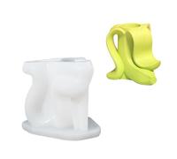 Silicone Senza Chiodo In Silicone A Candelatura Stampo Decorativo A Forma Candela Forma Candela Stampo Gemella Fatta Mano Porta Candele Banana Banana