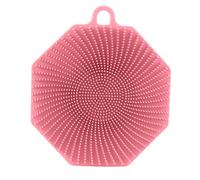 Silicone Shower Scrubber, Double-Sided Silicone Scrubber, Scalp Massager, Skin-Friendly Bathing Sponge, Gentle Showers Scrubbersfor All Skins Types, Men and Women