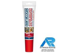 SILICONE SIGILLANTE ALTA TEMPERATURA SARATOGA ROSSO 90ml 85290001