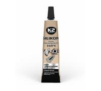 Silicone Sigillante Nero K2 B2150 21g Elastico Universale Tenuta +350°C