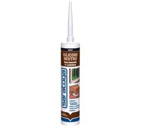 Silicone Sigillante Saratoga NPO Neutro Nero 280 ml Nero