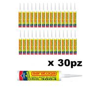 Silicone sigillante trasparente Saratoga - SIL3004 - 30 pezzi -