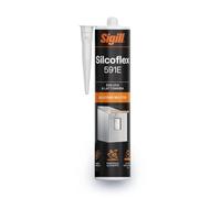 SILICONE SILCOFLEX EDILIZIA & LATTONERIA ML.280 TRASPARENTE