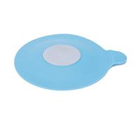 Silicone Sink Drain Stopper | 10CM Suction Cup Plug for Kitchen/Bathroom/Floor Drains | Leakproof & Reusable Drain Cover, Blue