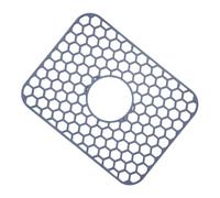 Silicone Sink Protector - Bottom Drain Mat Non Slip Design, Fast Flow Kitchen Sink Cushion Pad, Heat Resistant Basin Protection Grid, Anti Scratch Śink Liner For Tableware Dishes Pots Pans Porcelain