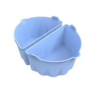Silicone Slow Cooker Divider, 1 Pair Reusable Pot Dividers, Oval Shape Design, Dishwasher Safe Material, Meat and Rice Cooker Liner for Housewife, Kitchen Gadget, 8.54x5.51x4.33 inches