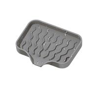 Silicone Soap Dish, Self Draining Soap Holder, Sink Sponge Tray