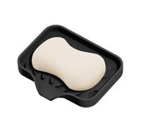 Silicone Soap Dish - Soap Holder with Drain Spout Silicone Sponge Tray