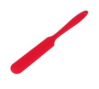 Silicone Spatula for Baking | Food Grade Silicone Scraper with Soft Brush Handle | Cake Batter Mixer & Cream Spreader for Kitchen/Bakery Use | Heat Tolerant (Red)