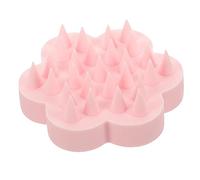 Silicone Spazzola Massaggiante per Lavaggio Chioma Rosa | Cuoio Capelluto e Chioma, Presa Comoda, Sollievo dal Prurito, Adatta a Ragazzo Ragazza e Piccoli
