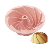 Silicone Spiral Mold, Easy Demoulding Non Sticky Microwavable Spiral Design