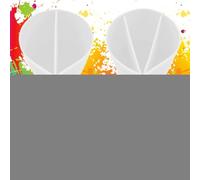 Silicone Split Cups - Reusable Resin Mixing Cups | 2-5 Channels Split Cup for Paint Pouring | Resin Mixing Cup |Epoxy Arts Measure Painting Liquid Acrylic for Crafting Art Projects Measuring