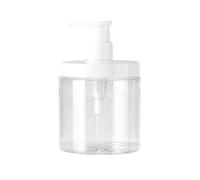 Silicone Squeeze Bottle Liquid Dispenser With Clear Visible 500ml 1000ml Capacity For Home Office Bathroom Press Pump Bottle For Shower Gel Lotion