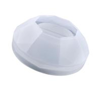 Silicone Stampo Bianco a Forma di Diamante per Portacandele