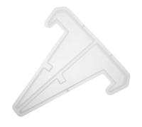 Silicone Stampo Bianco, Resina Epossidica, per Supporto Piatti | Riutilizzabile, Supporto Stabile per Colata, per Collezionabili e Opere, Atelier e Laboratori Creativi