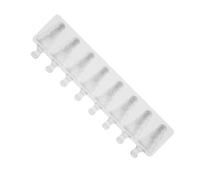 Silicone Stampo per Ghiaccioli a Forma di Albero di Natale | Silicone Alimentare Bianco, Sformatura Facile e Leggera, per Frutta e Cioccolato, Dolci Estivi
