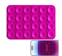 Silicone Sticky Phone Grip | Supporto adesivo in silicone per cellulare, riutilizzabile, lavabile, antiscivolo, forte adesione per cucina, bagno, specchio