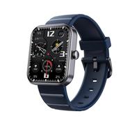 (Silicone strap Blue, Multicolor) F21pro Sports Monitor Smart Watch Waterproof Health Tracker Intelligent Watch with Silicone Band - B