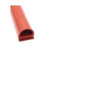 Silicone Strip E-type Red White Black High Temperature Resistant E Shaped Sealing Strip Oven Steaming Freezer Door Seal(E-11)