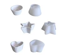 Silicone stropicciato robusto per la creazione di tazze e supporti artistici