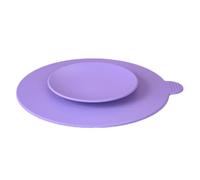 Silicone Suction Pad - Anti Slip Mat Grip Stability, Non Skid Base Safety Support, Kid Plate Holder Grip Suction | Kitchen Utensil Spill Control Protector Mat Absorb Protection | Table Dining Kitchen