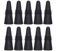 Silicone Tappi per Bottiglie di Vino,10 Pcs Riutilizzabili Tappo di Vino Sigillante della Bottiglia per Bevande per Conservare Birra,Champagne, Bevande Alcoliche,Spumante