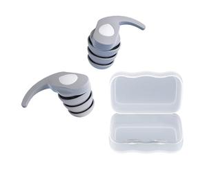 Silicone Tappi Per Le Orecchie Riutilizzabili Per La Cancellazione, Tappi Per Le Orecchie Silenziosi Per Dormire,Tappi Per Le Orecchie Morbidi Per Lavoro, Studio, Biblioteca, Nuoto, Concerti