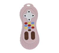 Silicone Teether - Kid Chew Toys, Infent Teething Relief, 5.39x3.07x0.43 inches Soft Handheld Teething Tool | Safe BPA Free Teethings Aid, Child Orel Massage, Sensory Development Chew Toy