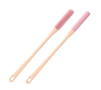 Silicone Toe Brush - Nail Cleaning Brush, Fingernail Scrubber, Deep Cleaning Extended Handle, Shower Foot Scrubber, Personal Care Category, Large Blue For Elderly Seniors