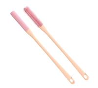 Silicone Toe Brush - Nail Cleaning Foot Scrubber With Soft Bristles, Extended Handle Shower Foot Care Tool, Deep Cleaning Pedicure Brush, Anti-Slip Hygiene Accessory, Gentle Cleaner