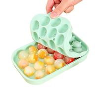 Silicone Trawy- 20×13.4×3cm iceBall Mold, Round iceSphere Maker | Reusable Whiskey iceMold For Cocktails, JuiceAnd Chilled Drinks, Flexible Food Grade Silicone, Easy Release ice