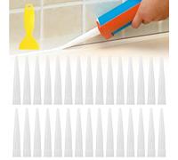 Silicone Ugelli,Ugelli per Cartucce,Ugelli per Pistola Silicone,Beccucci per Cartuccia in Silicone,Ugelli per Calafataggio,Ugello di Ricambio in Silicone,con 1 Spatola 30 Pezzi Tokaneit