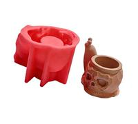 Silicone unico a tema polpi lumache per realizzare portapenne decorativi come regali per principianti stampi artigianali in colofonia