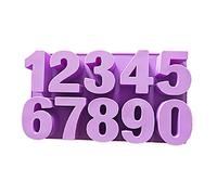 Silicone UV Stampo Epossidico Handmade Numero Digitale Ciondolo Gioielli Portachiavi Resina Casting Mold Orecchino Fare Kit A Buon Mercato