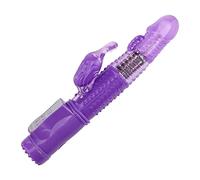 Silicone Vibratǒri Séssuáli per Donna Coppia con 24 Modalità di Vibrázione e Rotázione,Vibrátore di Silicone,Doppio Motore Mássaggiatore Impermeabile per Clitorǐde,Vaginále, Anále, Puntó g