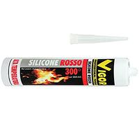 SILICONE VIGOR HT-300 ROSSO H.TEMPERATURE