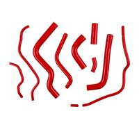 Silicone Vuoto Tubi Misura Per Yamaha FZ6 Fazer 2004 2005 2006 2007 2008 2009 2010 2011 Kit Tubo Flessibile Del Liquido di Raffreddamento Silicone Motociclo(Red)