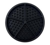 Silicone Waffle Maker - Round Non-Stick Baking Tray, Food Grade Mold, Multi-Purpose Waffle Mold | Chocolate Soap Dessert Preparation Tool, Oven Safe Flexible Tray, Easy Release Design, Household
