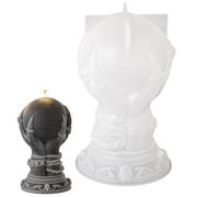 Silicone Witch Hand Candle - Halloween Ghost Hand Candela Stampo | Design Creativo Stampo Di Cera | Saponetta Fantasma Di Dimensione Multipla Pugno Di Strega Per La Luce Notturna Che Fabbricano