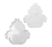 Siliconen Bunny Mold - Pasen Lam Casting Mold | Gemakkelijk Te Gebruiken Epoxyhars Gipsvormen, Herbruikbare Flexibele Knutselgereedschapset, Dierenbeeldjes Kunstvormen Met Doe-het-zelf-projecten Moede