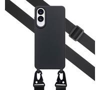 Siliconen hoesje met afneembaar koord adatta per Samsung Galaxy S25 Edge