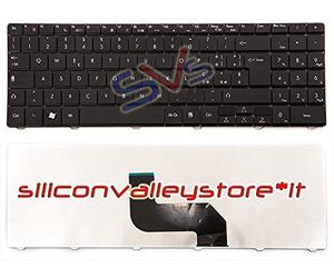 Siliconvalleystore Tastiera Italiana per Packard Bell EASYNOTE TJ65 Nera