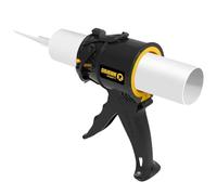 SILIGUN - Pistola per calafataggio antigoccia per impieghi estremi, design innovativo e brevettato, telaio in ABS leggero, per lavori più piccoli e più grandi