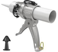 SILIGUN™ Pistola per presellatura professionale compatta 24:1, senza gocciolamento, design brevettato, telaio in alluminio leggero, funziona con tutti i tubi da 283,5 g (SILIGUN PRO Nozzle Kit)